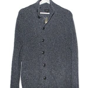 J. Crew Charcoal Knit Cardigan Size S NWT